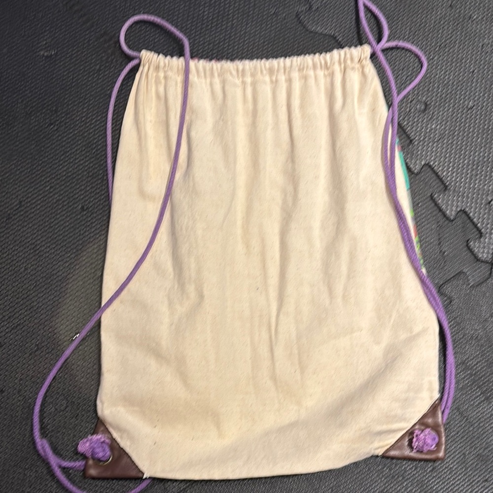 Colorful Drawstring Backpack - Picture 2 of 3